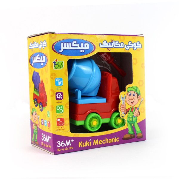 اسباب بازی ميكسر كوكى مکانیک جعبه اى