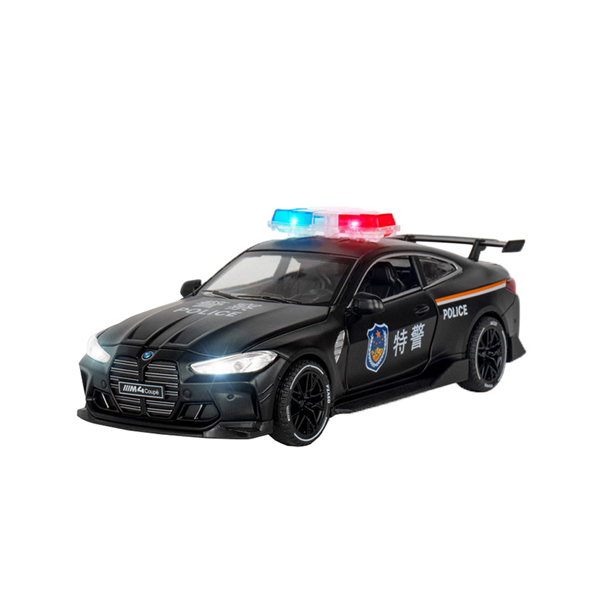اسباب بازی ماشین فلز پلیس bmw