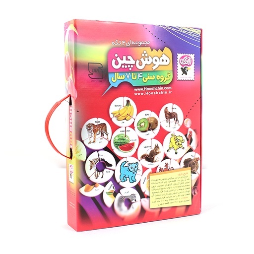 بازی فکری هوش چين مجموعه ٤ تيكه